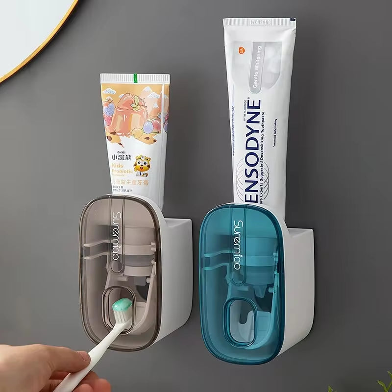 Automatic Toothpaste Dispenser - Wall-Mounted Bathroom Accessory