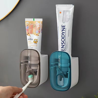 Automatic Toothpaste Dispenser - Wall-Mounted Bathroom Accessory