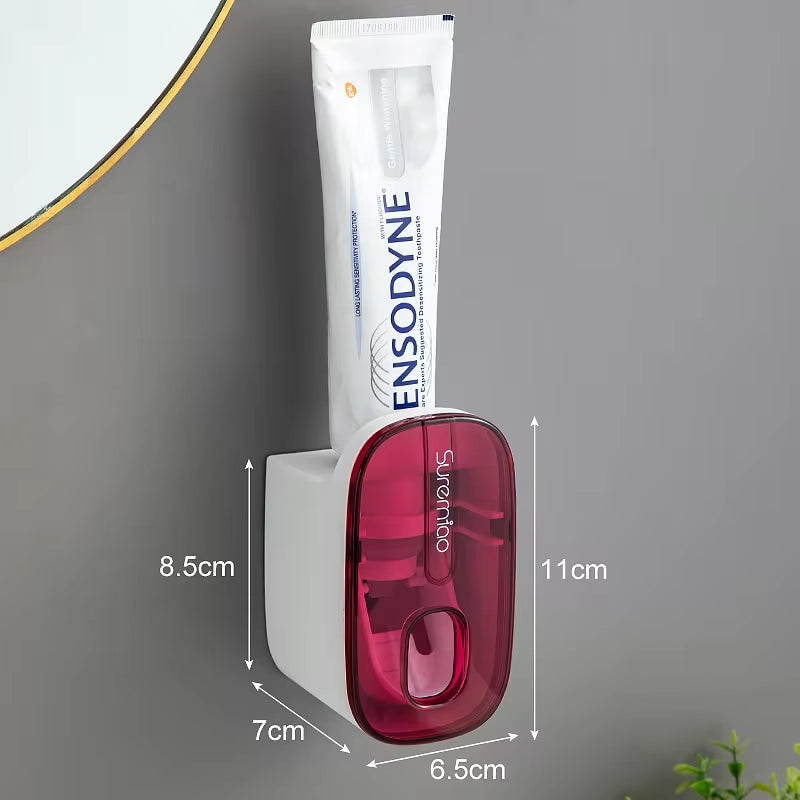 Automatic Toothpaste Dispenser - Wall-Mounted Bathroom Accessory