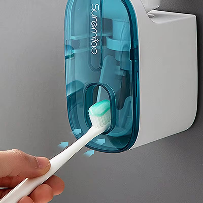 Automatic Toothpaste Dispenser - Wall-Mounted Bathroom Accessory