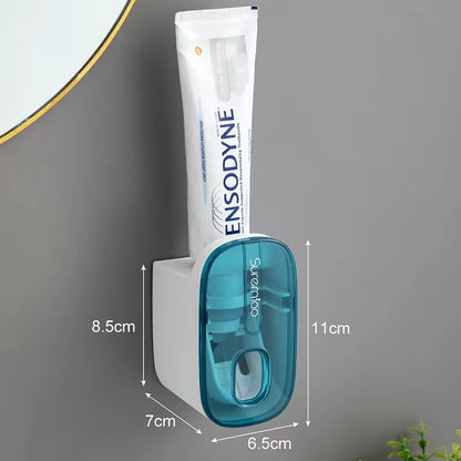 Automatic Toothpaste Dispenser - Wall-Mounted Bathroom Accessory